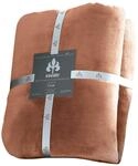Irisette 8900-82 Castel Kuscheldecke Uni, 150 x 200 cm, Nougat