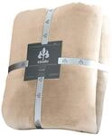 Irisette 8900-83 Castel Kuscheldecke Uni, 150 x 200 cm, beige
