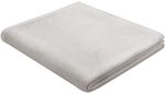 Biederlack Wohn- und Kuscheldecke, 100 % Baumwolle, Samtband-Einfassung, 150 x 200
