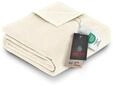 Ibena Porto Decke 150x200 cm &ndash; Baumwollmix weich, warm & waschbar, Kuscheldecke