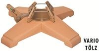 KRINNER&reg; Weihnachtsbaum Christbaumst&auml;nder Vario T&ouml;lz Massivholz Buche Design 47cm