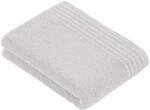 Vossen Waschlappen Vienna Style Set 3, 30 x 30 cm, Farbe: Rot 80x160 Hellgrau