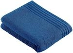 Vossen Badetuch Vienna Style Supersoft Farbe deep blue blau Gr&ouml;&szlig;e 80x160cm