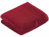 Vossen Waschlappen Vienna Style Set 3, 30 x 30 cm, Farbe: Rot 50 x 100 cm rot