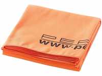 PEARL Handtuch: Extra saugfähiges Mikrofaser-Badetuch, 180 x 90 cm, orange