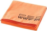 PEARL Strandtuch: Extra saugf&auml;higes Mikrofaser-Badetuch, 180 x 90 cm, orange
