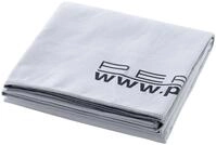 PEARL Microfaser Handtuch: Extra saugf&auml;higes Mikrofaser-Badetuch, 180 x 90 cm, grau