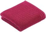 Vossen Calypso Feeling Handtuch 50 x 100 cm Cranberry