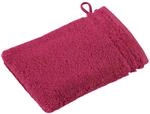 Vossen Calypso Feeling Waschhandschuh 22 x 16 cm Cranberry