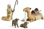 Willow Tree Shepherd & Stable Animals Figurine