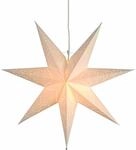 Best Season Papierstern "Sensy Star 55" inklusive Kabel, Vierfarb-Karton, cr&egrave;me