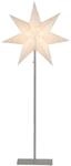 Sensy Mini Standleuchte Stern 83 cm - Dekorativ f&uuml;r Innen, Papierstern auf