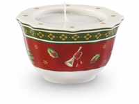 Villeroy & Boch – Toy'S Delight Roter Teelichthalter Weihnachtlich, Kerzenhalter,