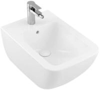 V&B Wand-Bidet VENTICELLO 37,5x56cm, m HL, m &Uuml;berlauf, wei&szlig; C-plus