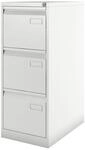 BISLEY Light H&auml;ngeregistraturschrank, einbahnig, DIN A4, 3 HR-Schubladen, Metall,