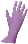 UNIGLOVES - Violet PEARL&reg; Violett passgenaue Einweghandschuhe aus Nitril 