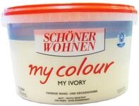 Sch&ouml;ner Wohnen - my colour Wandfarbe matt - 1544 My Ivory, 5 L