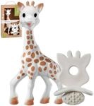 VULLI 616624 Sophie la girafe + 1 Schnuller/Zahnungshilfe SO'PURE, beige