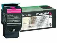 Lexmark C544X1MG C54x, X54x Tonerkartusche 4.000 Seiten Rückgabe, magenta