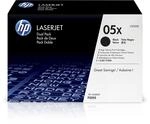 HP 05X Schwarz 2er-Pack Original LaserJet Tonerkartusche mit hoher Reichweite,...