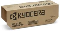 Kyocera TK-3150 Toner Drucker Schwarz. Original Tonerkartusche 1T02NX0NL0....