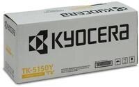 Kyocera TK-5150Y Toner Drucker Gelb. Original Tonerkartusche 1T02NSANL0. Drucker