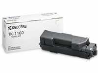 Kyocera TK-1160 Toner Schwarz 1T02RY0NL0. Toner Drucker kompatibel für ECOSYS