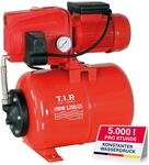 T.I.P. HWW 1200/25 Hauswasserwerk, 5.000 l/h Jetpumpe mit Gusseisengeh&auml;use, 1.200 W,