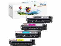 Tinnee 304A Toner Kompatibel für HP HP 304A CC530A CC531A CC532A CC533A