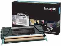 Lexmark C746H1KG High Capacity Toner Cartridge für C746/C748, schwarz