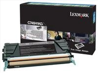 Lexmark C746H1KG High Capacity Toner Cartridge f&uuml;r C746/C748, schwarz