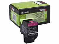 Lexmark 70C20M0 Return Program Toner Cartridge, magenta