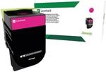 Lexmark 70C20M0 Return Program Toner Cartridge, magenta