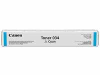 CANON 034 Toner cyan iR C1225iF Standardkapazität 7.300 Seiten A4
