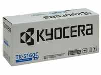Kyocera TK-5160C Toner Cyan. Original Tonerkartusche 1T02NSCNL0. Toner Drucker