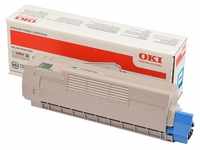OKI 46507507 Tonerkassette Cyan 6000 Seiten Toner Original C612