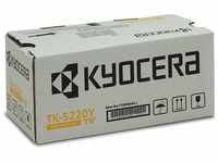 Kyocera TK-5220Y Original Toner Gelb 1T02R9ANL1. Toner Drucker ECOSYS M5521cdn,