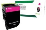 Lexmark 71B2HM0 R&uuml;ckgabe-Tonerkassette Magenta mit hoher Kapazit&auml;t