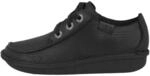 Clarks Damen Funny Dream Brogue, Black Leather, 36 EU