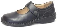 Finn Comfort Laval Damen Mary Jane Schuhe, Schwarz (Schwarz), 34 EU
