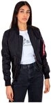 Alpha Industries Damen Jacke Ma-1 TT, Gr. X-Small, Schwarz (Black 03)