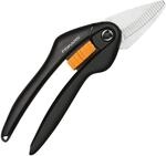 Fiskars Universalschere, L&auml;nge: 20,8 cm, Hochwertige Stahl-Klingen, Schwarz/Orange,