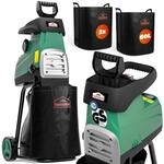 Gardebruk&reg; Leiseh&auml;cksler 3100 W max. 44 mm Astst&auml;rke Elektrisch 2 x 60 L