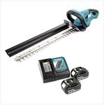 Makita DUH 523 Akku Heckenschere 18V 52cm mit 2x 3,0Ah Akku und Ladeger&auml;t