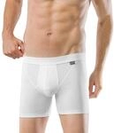 Schiesser Herren Pant 2 er Pack 103399, Gr. 4 (S), Wei&szlig; (100-weiss)