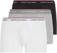 Tommy Hilfiger Herren Boxershorts Trunks Unterw&auml;sche, Mehrfarbig (Black/Grey