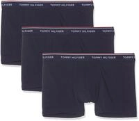 Tommy Hilfiger Herren Boxershorts Trunks Unterw&auml;sche, Mehrfarbig (Peacoat), S