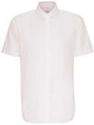 Seidensticker Herren Mens Shaped Shortsleeve Cotton Businesshemd, Wei&szlig;(021001), 36