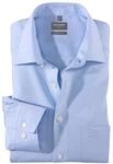 OLYMP Herren Oberhemd Langarm Luxor,Chambray,Comfort fit,New Kent,bleu 11,49