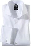 Olymp Herren Hemd Level 5 "Body Fit" Langarm Wei&szlig; Gr. 37 (14.5")